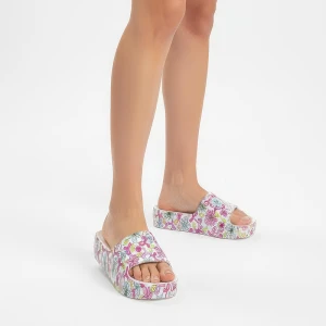 Zdjęcie produktu Różowe Stylowe Klapki Laura Vita Modne Buty Damskie