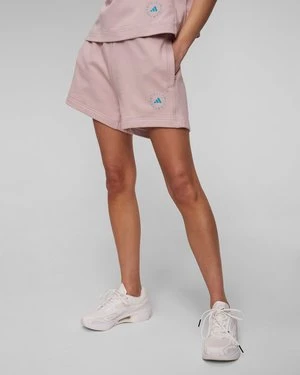 Różowe szorty dresowe damskie Adidas by Stella McCartney ASMC