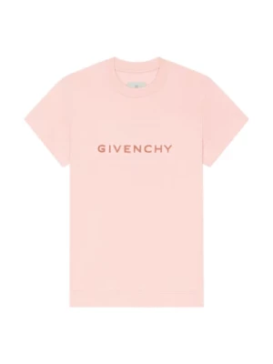 Różowe T-shirty i Pola Crew Neck Givenchy