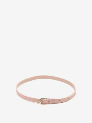 Różowy Cienki Pasek z Klamrą w Klasycznym Stylu Revariene jordan