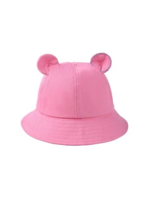 Różowy kapelusz dziewczęcy z uszkami 48/50 Be Snazzy