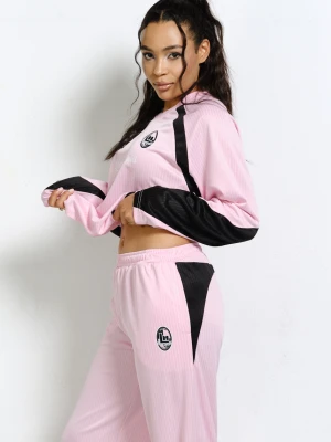 Różowy longsleeve players club Local Heroes