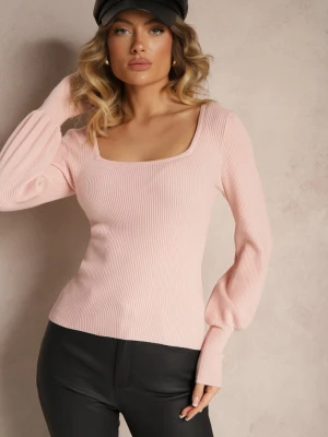 Różowy Sweter Oranrad By Swan