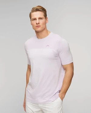 Różowy T-shirt Męski J.lindeberg Kai Seamless Top J Lindeberg