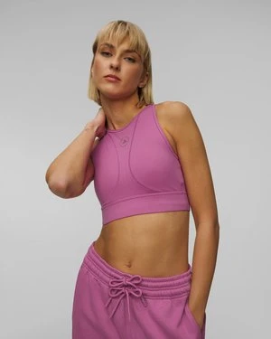 Różowy Top Damski Adidas By Stella Mccartney Truestrength Crop