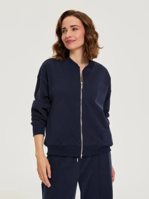 Rozpinana bluza granatowa Moodo