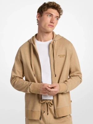Rozpinana bluza z kapturem z mieszanki bawełny Michael Kors
