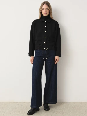 Rozpinana czarna bluza Greenpoint