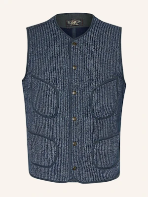 Rrl Kamizelka blau