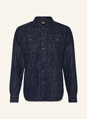 Rrl Koszula Jeansowa Regular Fit blau