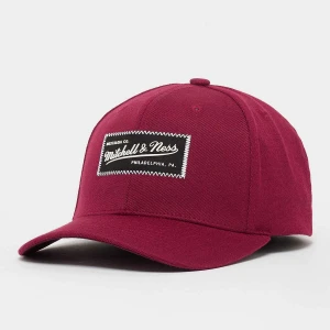 Mitchell & Ness Rubber Patch Classic Red Own Brand uniseks Czapki czerwony rozmiar Akcesoria
