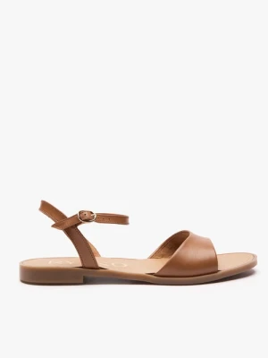 Rude płaskie sandały Ryłko