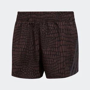 Run Icons 3-Stripes Crocodile Print Running Shorts Adidas