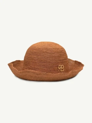 RUSLAN BAGINSKIY kapelusz bucket damski pleciony