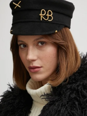 Ruslan Baginskiy kaszkiet wełniany Ruslan Baginskiy Piercing-inspired Baker Boy Cap