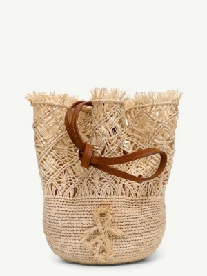 RUSLAN BAGINSKIY torebka damska pleciona The HatBag