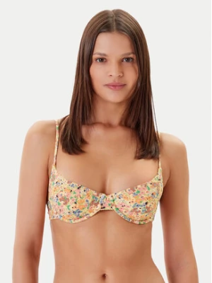 RVCA Góra od bikini 23O151501 Żółty