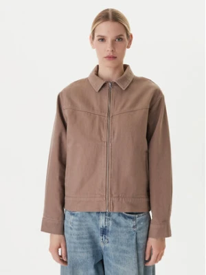 RVCA Kurtka jeansowa Dayshift II 23B153503 Beżowy Regular Fit