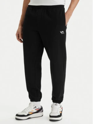 RVCA Spodnie dresowe Va Essential AVYNP00211 Czarny Relaxed Fit