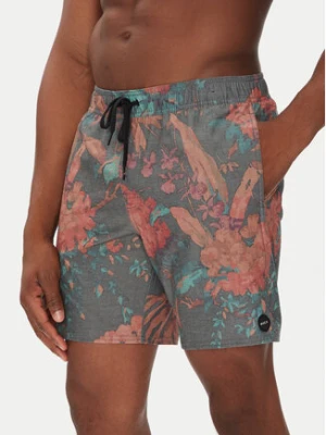 RVCA Szorty kąpielowe AVYBS00293 Zielony Regular Fit