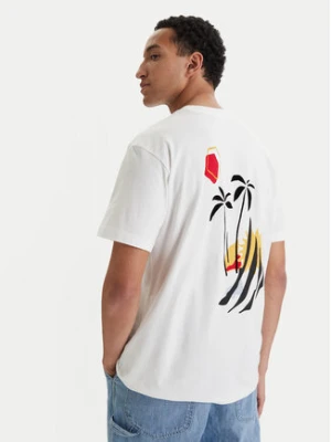 RVCA T-Shirt Cutship EVYZT00287 Biały Relaxed Fit