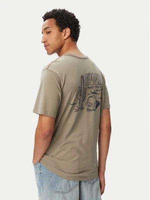 RVCA T-Shirt Deth Valley 23A351532 Zielony Regular Fit