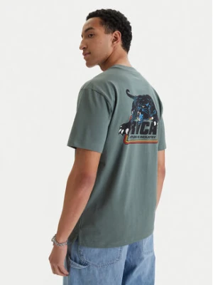 RVCA T-Shirt Penstation EVYZT00280 Zielony Relaxed Fit
