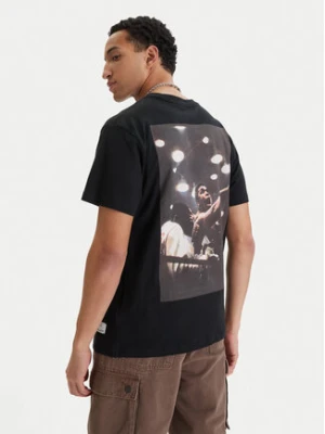 RVCA T-Shirt Va X Ali Ringside 23A353527 Czarny Regular Fit