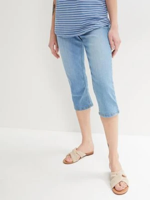 Rybaczki dżinsowe, slim fit, mid waist bonprix