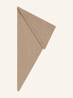 S.Marlon Chusta Trójkątna Z Kaszmiru beige