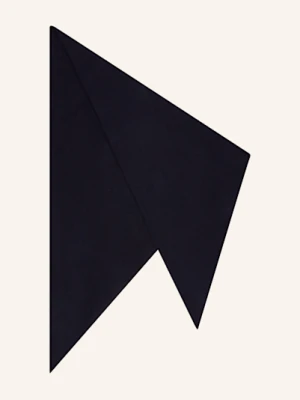 S.Marlon Chusta Trójkątna Z Kaszmiru blau