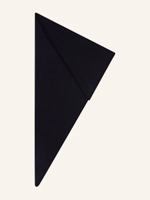 S.Marlon Chusta Trójkątna Z Kaszmiru blau