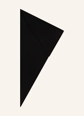 S.Marlon Chusta Trójkątna Z Kaszmiru schwarz