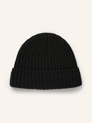 S.Marlon Kaszmirowa Czapka schwarz