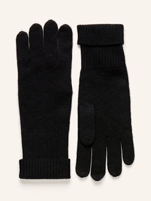 S.Marlon Rękawiczki Z Kaszmiru schwarz