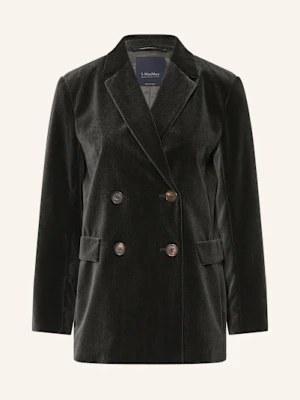 S Max Mara Blezer Ze Sztruksu Prisca grau