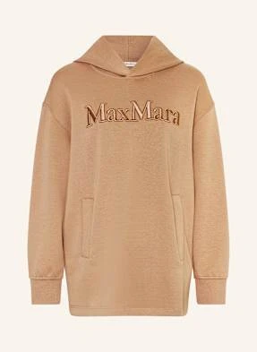 S Max Mara Bluza Z Kapturem Visiera braun