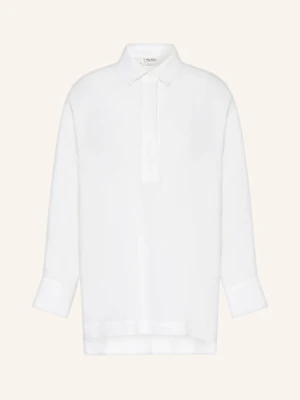 S Max Mara Bluzka Oversize Varese Z Lnu weiss