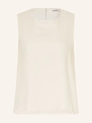 S Max Mara Lniany Top Anika beige