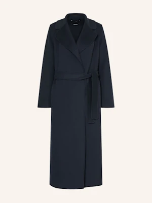 S Max Mara Płaszcz Wełniany Poldo blau