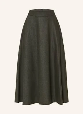 S Max Mara Spódnica Flanelowa Betulla gruen