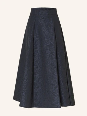 S Max Mara Spódnica Żakardowa Gioia blau
