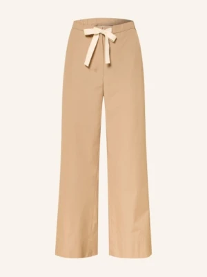 S Max Mara Spodnie Culotte Argento braun