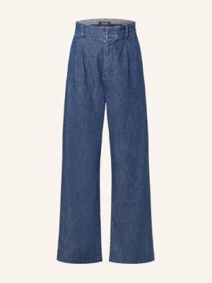 S Max Mara Spodnie Marlena Esordio W Stylu Jeansowym blau