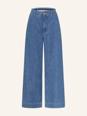 S Max Mara Spodnie-Spódniczka Jeansowe Astice blau