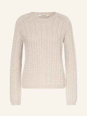 S Max Mara Sweter Eliane beige