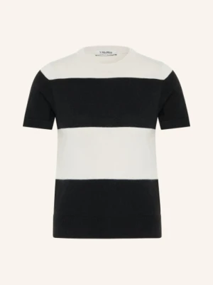 S Max Mara Sweter Z Dzianiny Magenta weiss