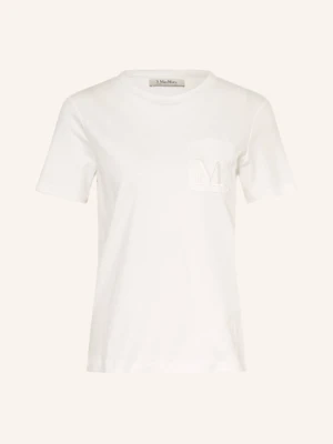 S Max Mara T-Shirt Madera weiss