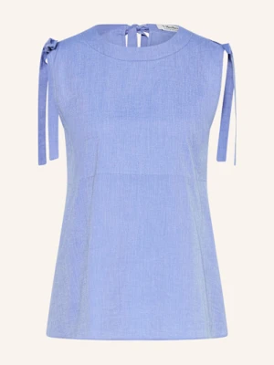 S Max Mara Top Eleonora blau