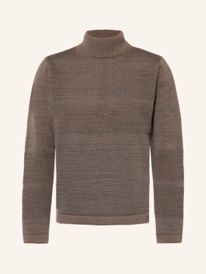 S. N. S. Herning Sweter braun BRĄZOWY